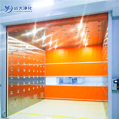 PVC快卷門風淋室