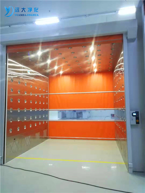 PVC快卷門風淋室